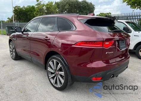 2017 Jaguar F-Pace Prestige z USA, uszkodzony, nr VIN SADCK2BV2HA077734